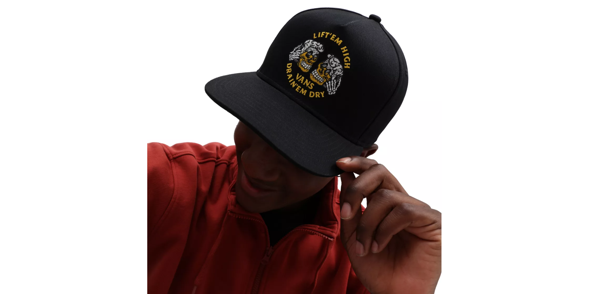 Casquette Snapback Drain Em Dry - Noir 