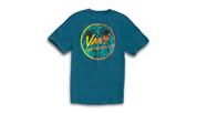 Kids Sketched Palms T-Shirt - Blue Coral