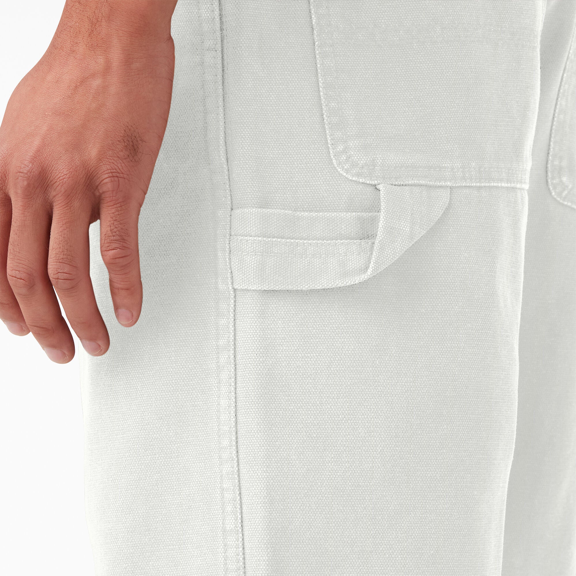 Short de charpentier en toile délavée 9" - Stonewashed Cloud (S2C) 