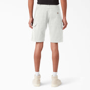 Short de charpentier en toile délavée 9" - Stonewashed Cloud (S2C) 