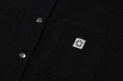 Smoke Polar Fleece - Black