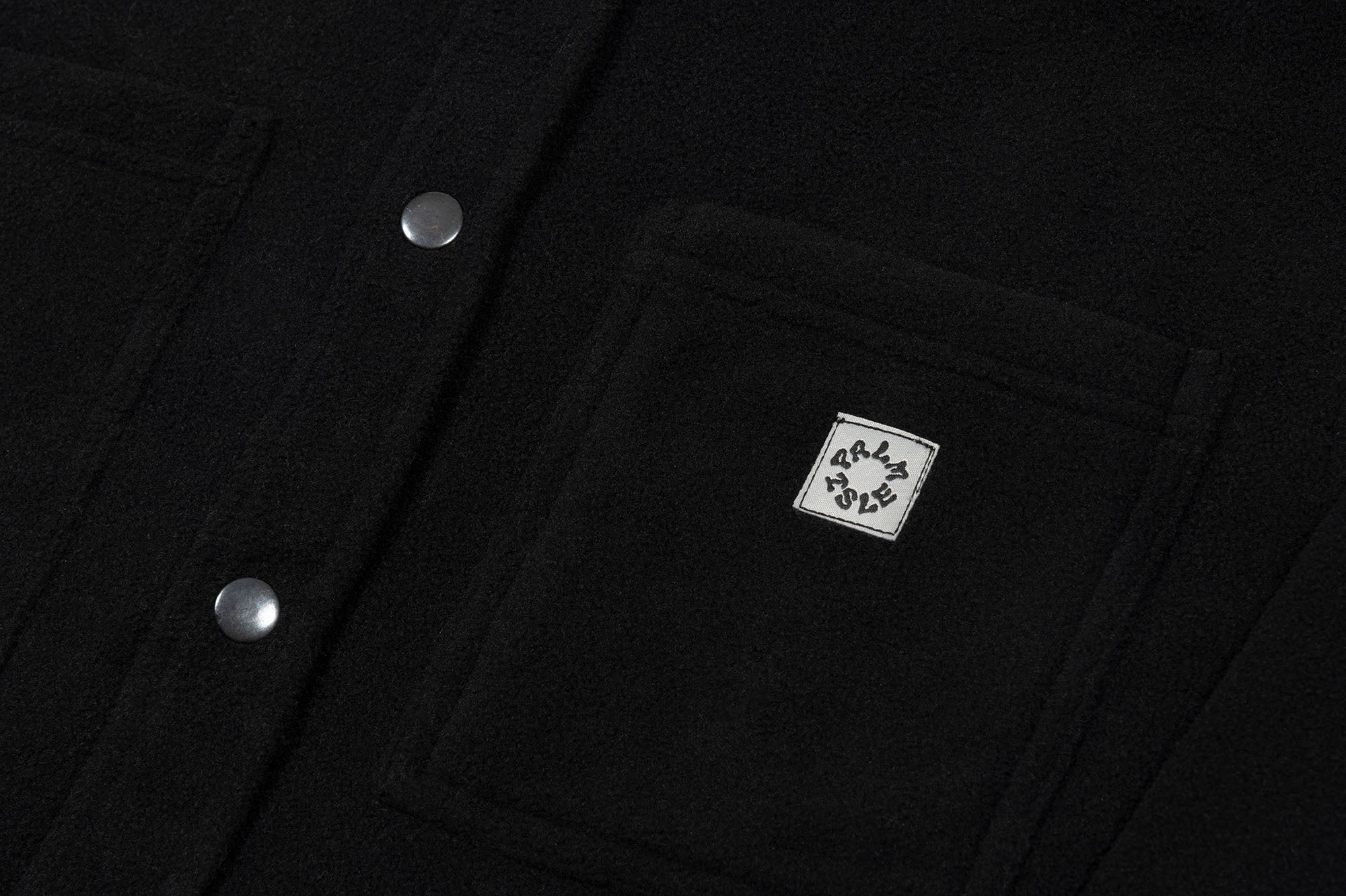 Smoke Polar Fleece - Black