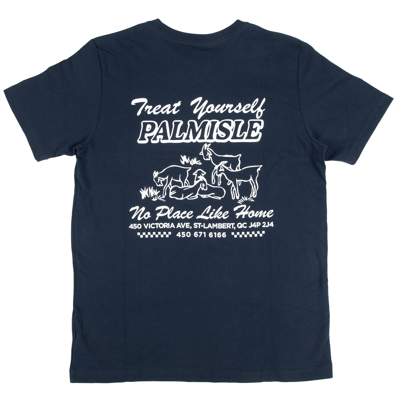 T-shirt "Faites-vous plaisir" - Bleu marine