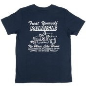 T-shirt "Faites-vous plaisir" - Bleu marine