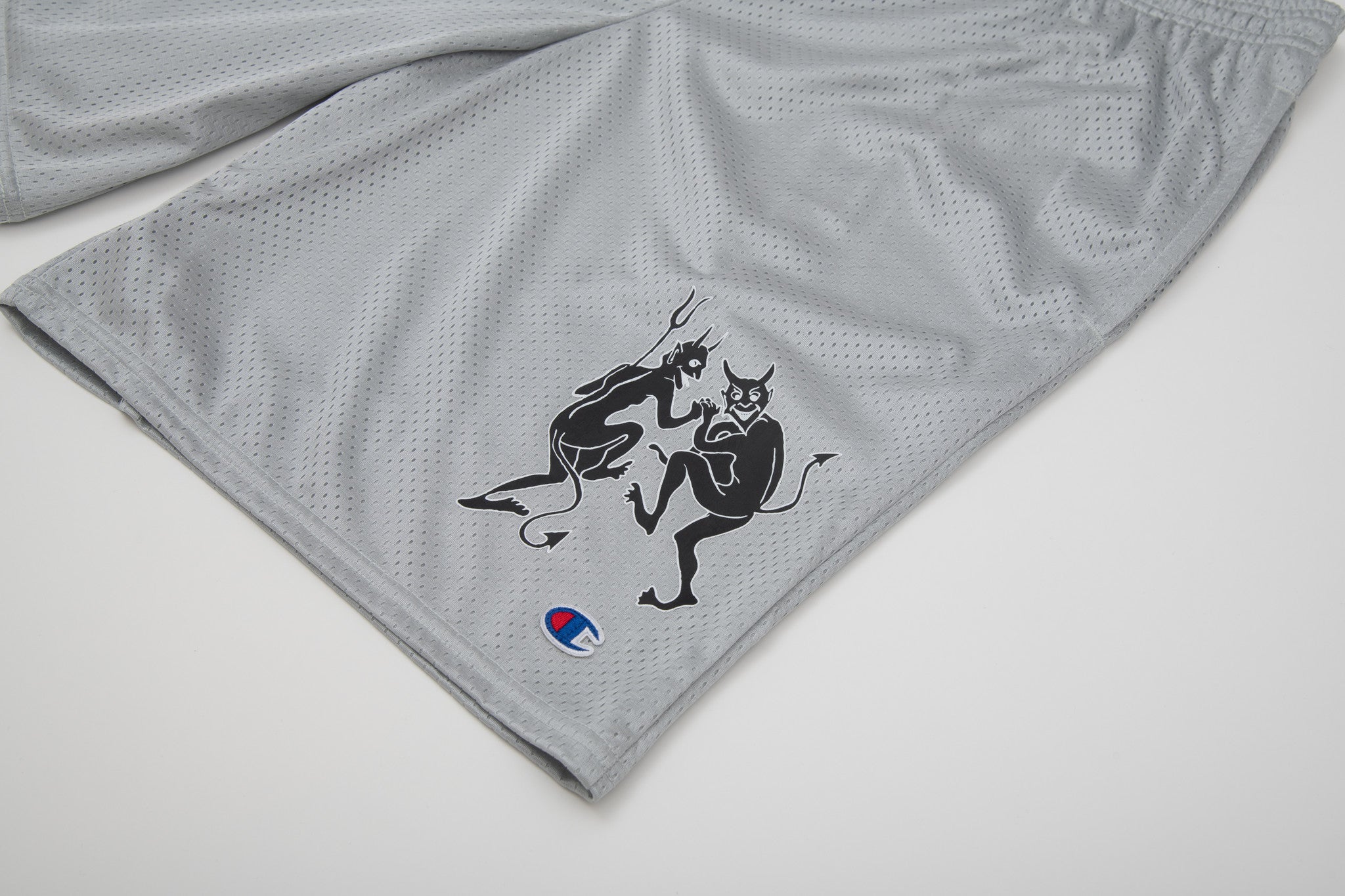 Paul & League Basketball Mesh Shorts - Athletic Grey