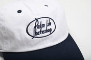Gas Station Embroidered Cap - Navy/White