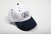 Gas Station Embroidered Cap - Navy/White