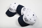 Gas Station Embroidered Cap - Navy/White