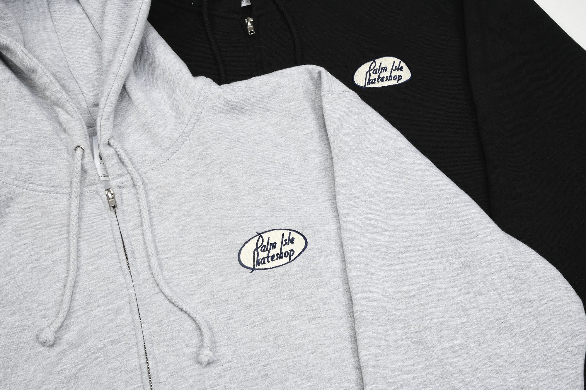 Gas Station Zip Hoodie - Grey (2022)
