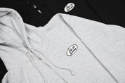 Gas Station Zip Hoodie - Grey (2022)