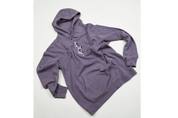 Capuche brodée Baltimore - Pigment Prune