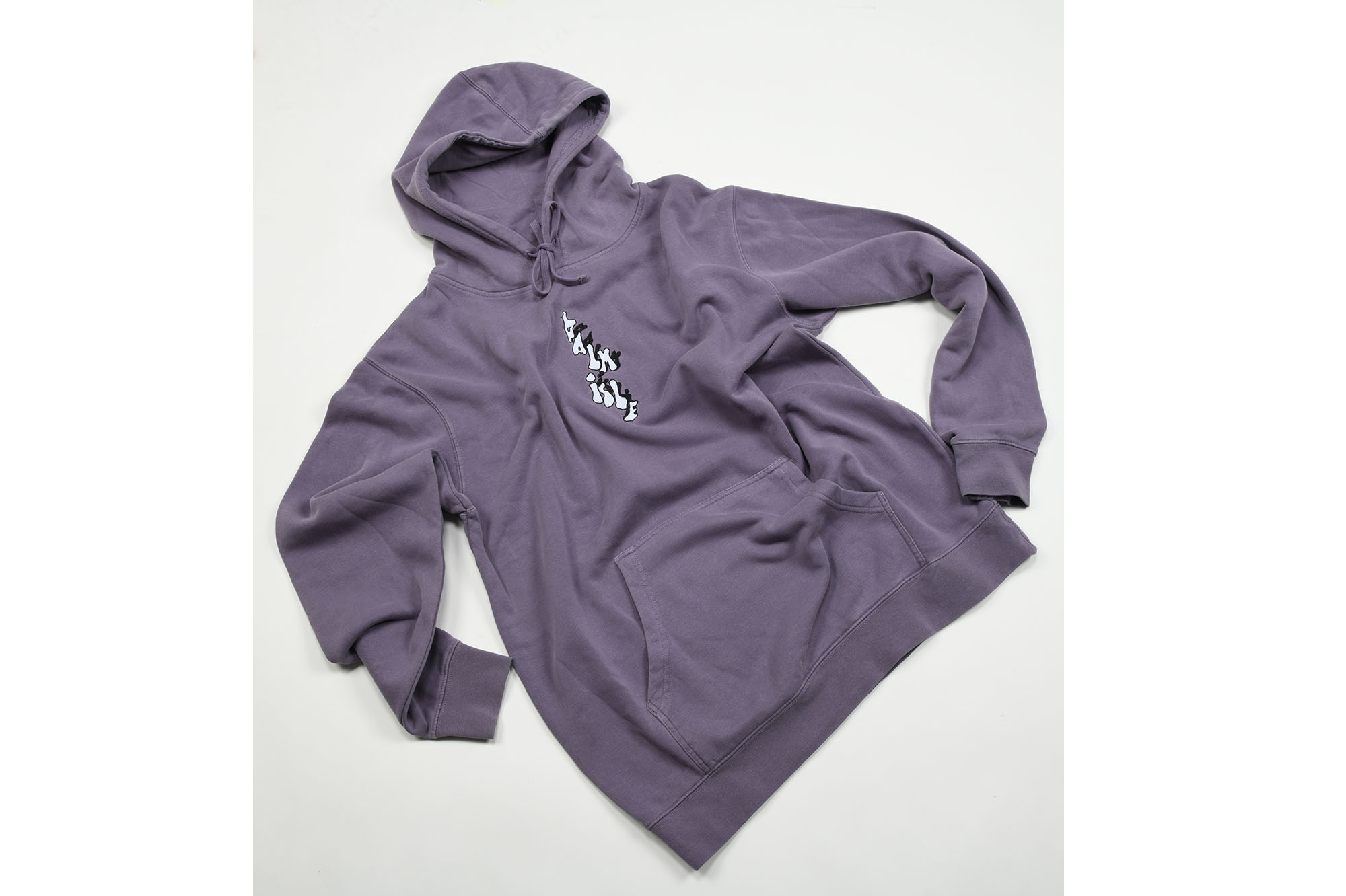 Capuche brodée Baltimore - Pigment Prune