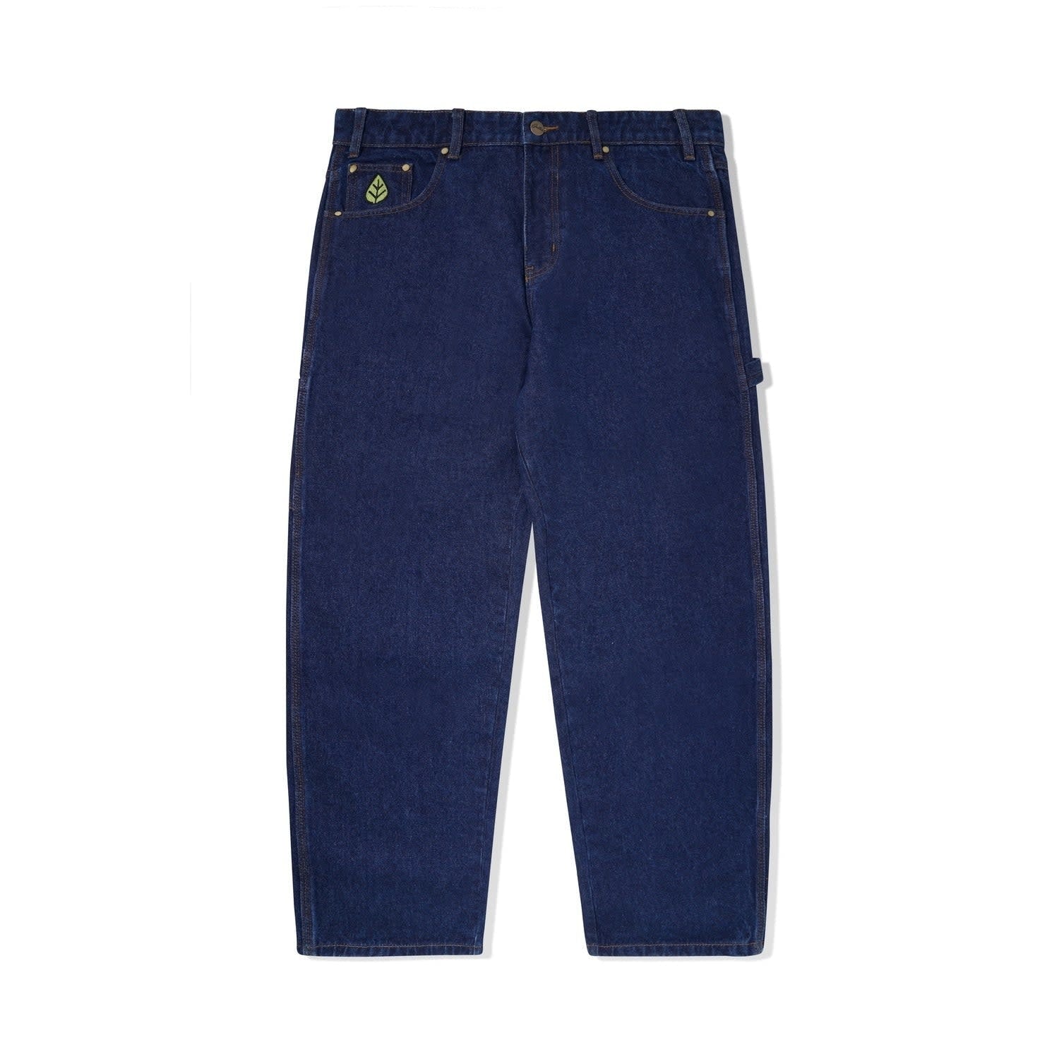 Pantalon en denim épais Weathergear - Indigo foncé