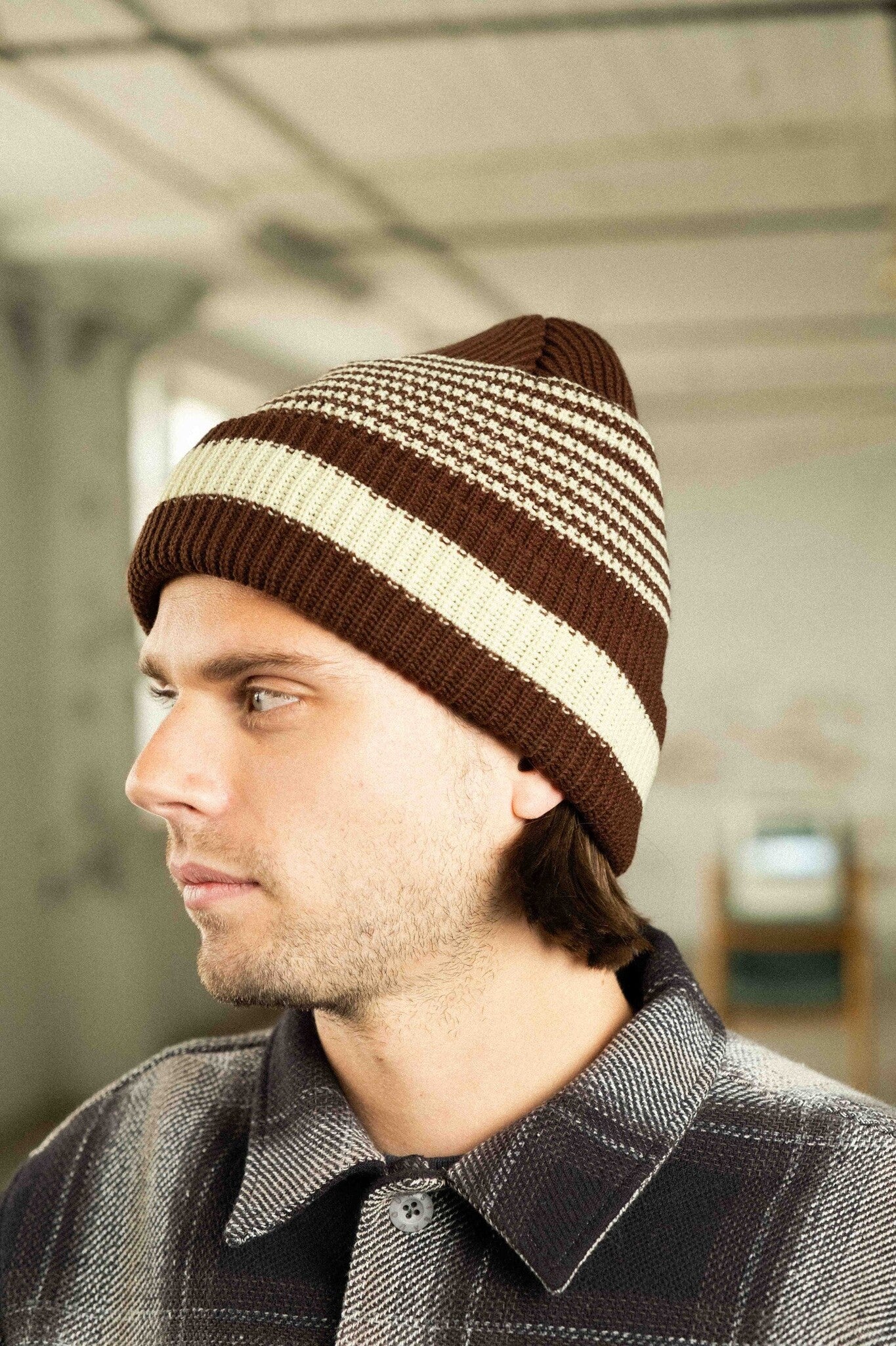 Palisades Beanie - Brown