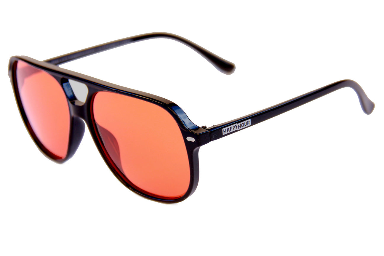 Le Duc - Honey Cutts Noir brillant/Orange 