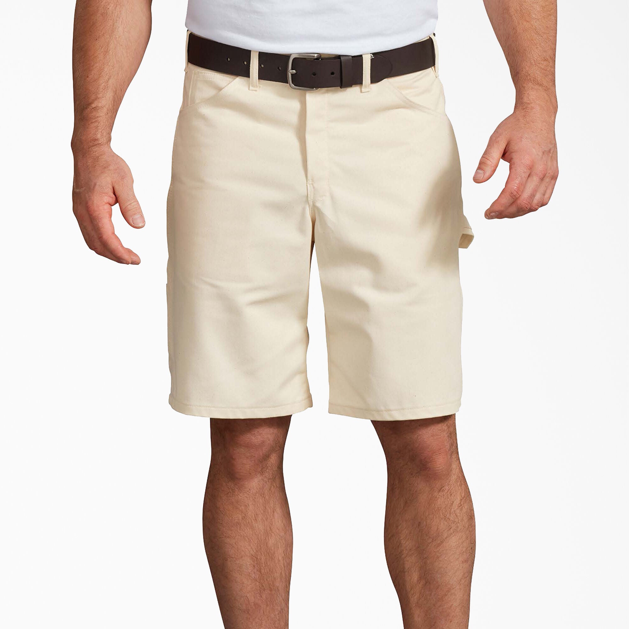 Short de peintre et charpentier coupe décontractée 11" - Beige naturel (NT) 