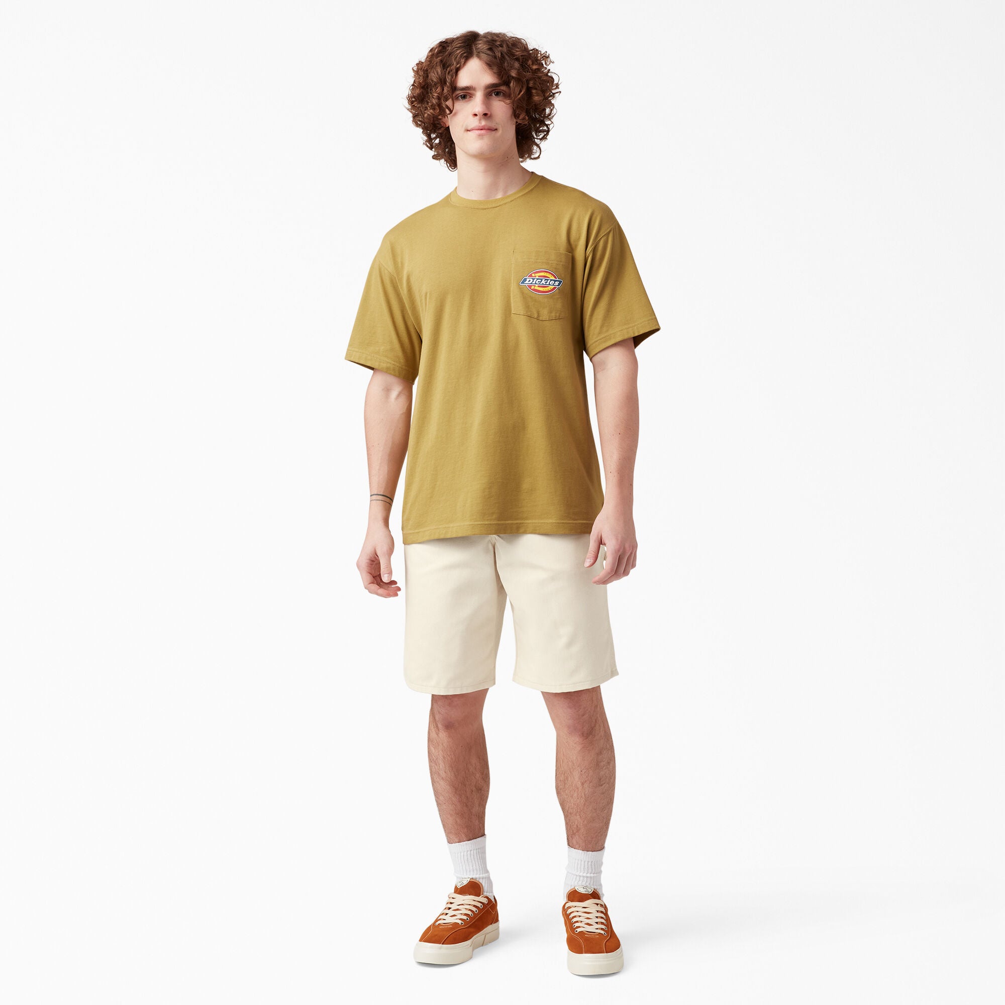 Short de peintre et charpentier coupe décontractée 11" - Beige naturel (NT) 