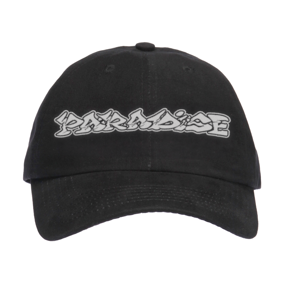Dystopia Embroidered Dad Hat - Black