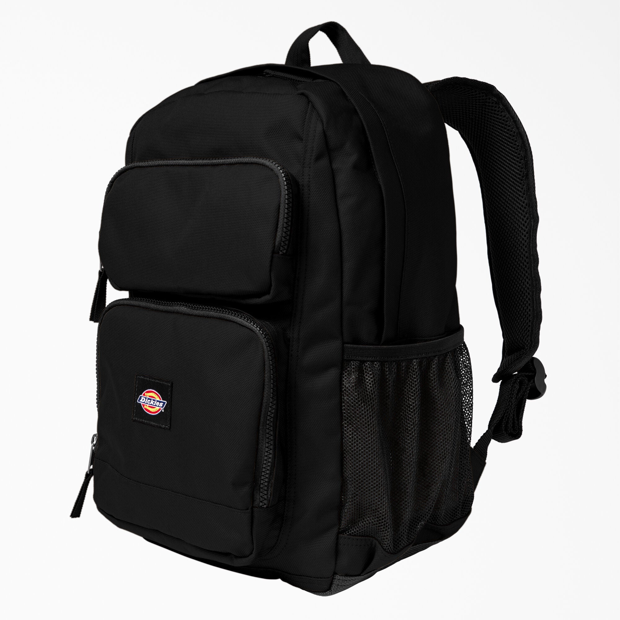 Double Pocket Backpack - Black (BK)