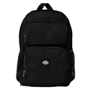 Double Pocket Backpack - Black (BK)