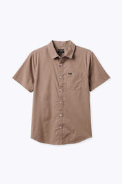 Charter Sol Wash S/S Woven Shirt - Cinder Grey Sol Wash