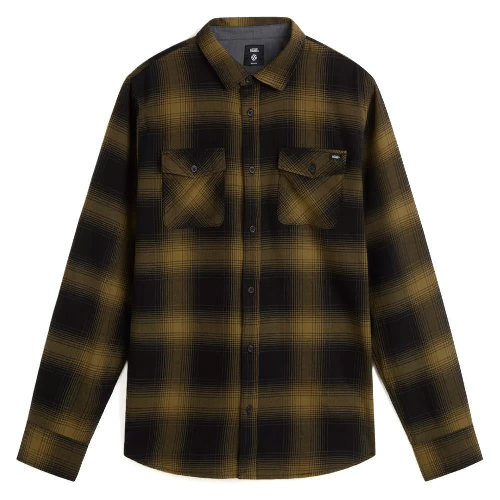 Kids Monterey Long Sleeve Shirt - Black/Gothic Olive