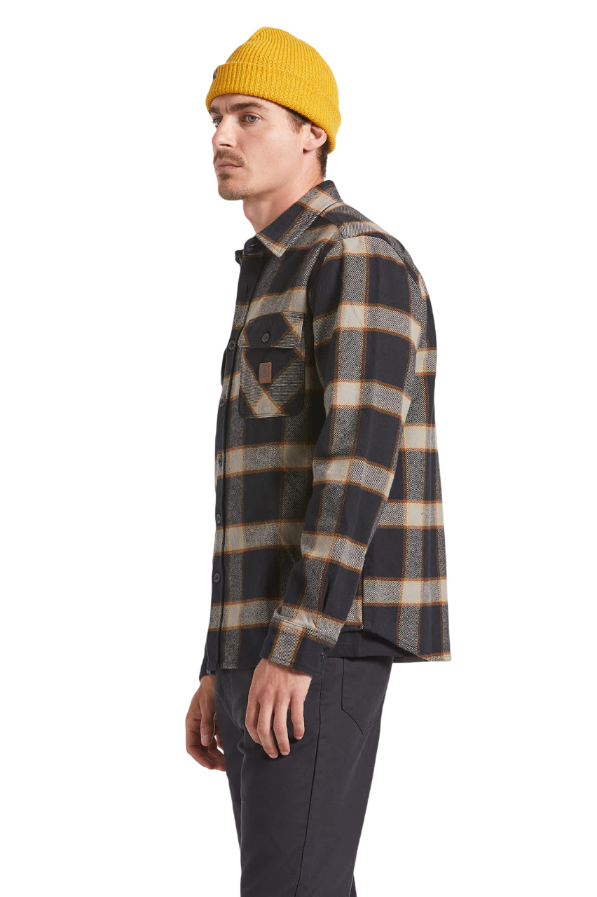 Bowery Heavyweight Flannel - Black/Cream