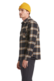 Bowery Heavyweight Flannel - Black/Cream