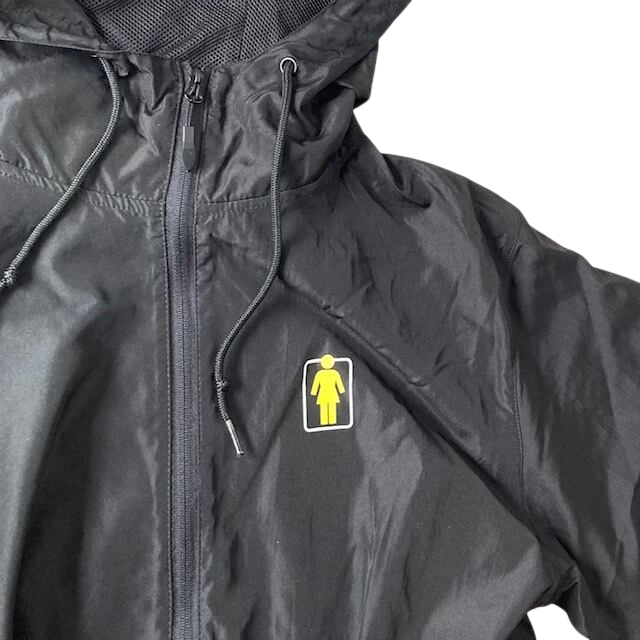 Heritage unboxed Zip Windbreaker - Black