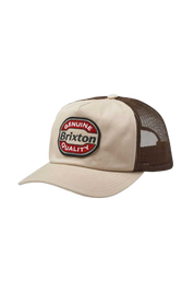 Keaton Netplus Trucker Hat - Sand/Sepia