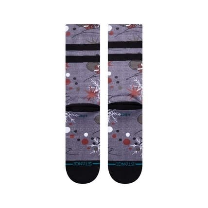 Shredding Santa Crew Socks - Black