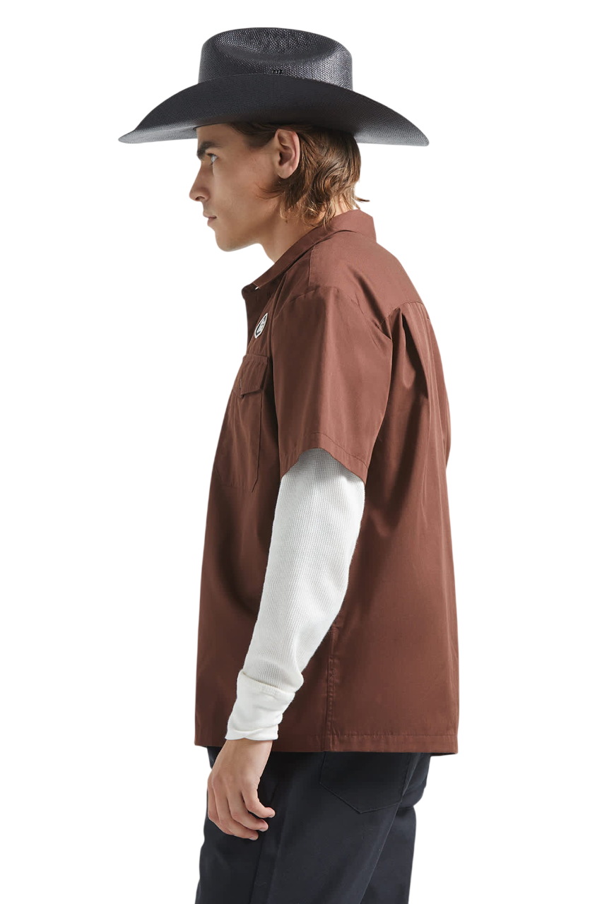 Builders Olson Chemise - Chocolat