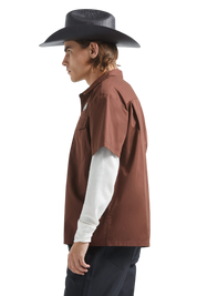 Builders Olson Chemise - Chocolat