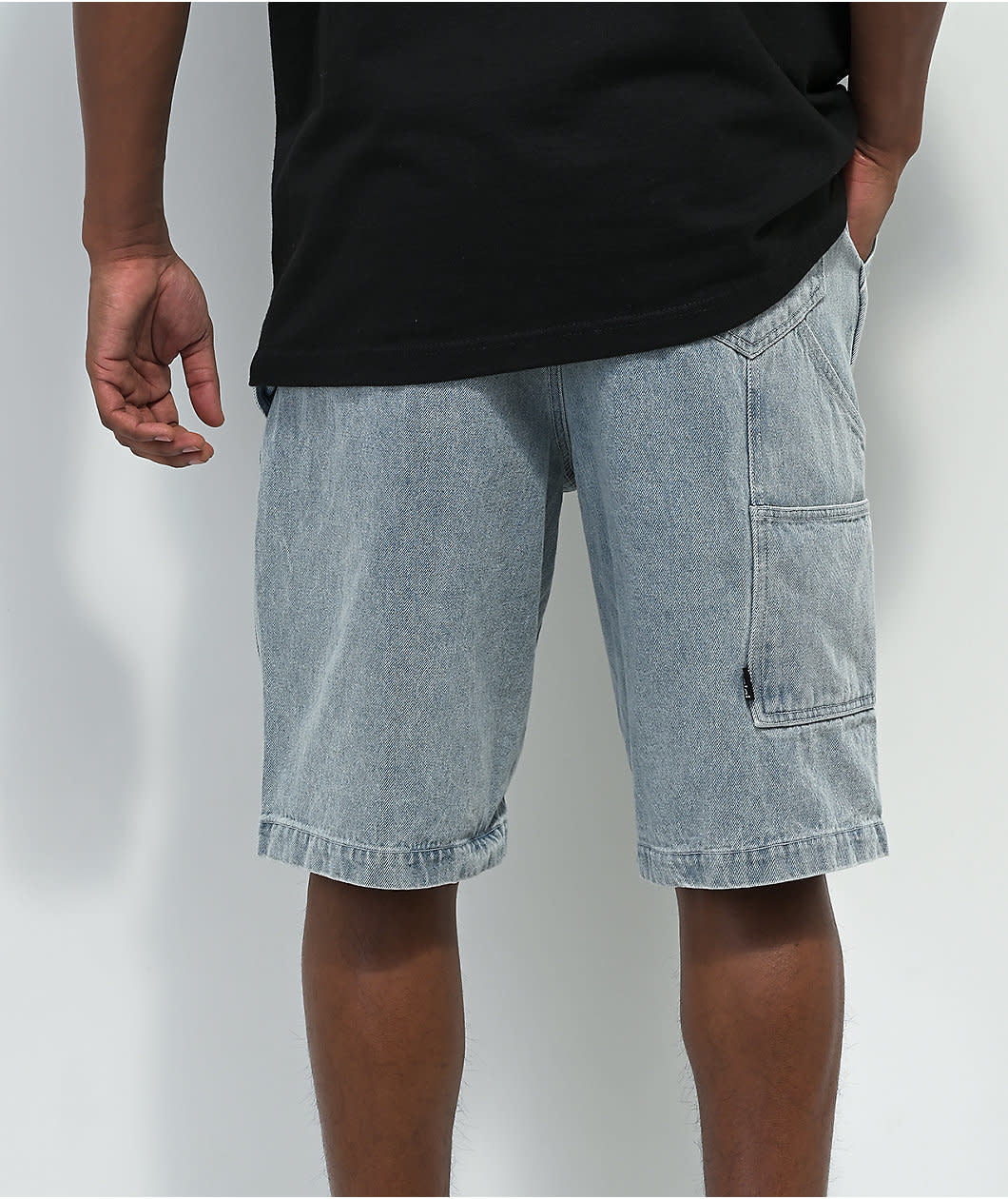 Short en jean 40 oz - Bleu clair 