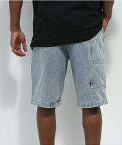 40oz Denim Shorts - Light Blue