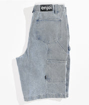 Short en jean 40 oz - Bleu clair 