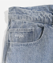 Short en jean 40 oz - Bleu clair 