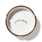 Executive Ash Tray - White/Gold