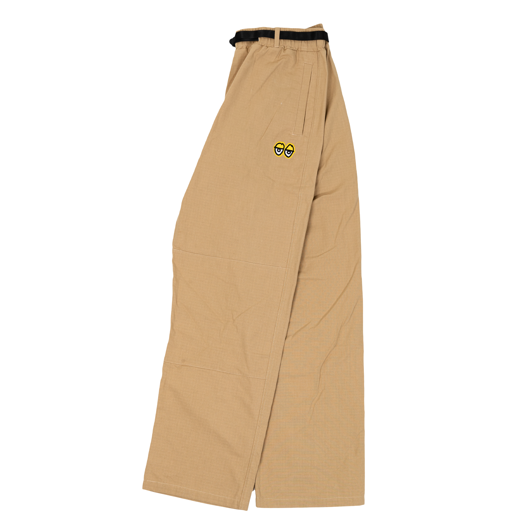 Eyes Ripstop Double Knee Custom Pant - Khaki/Yellow