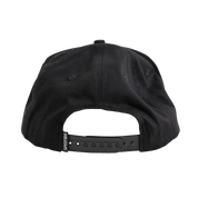 Classic 87' Swirl Patch Snapback - Black/Black