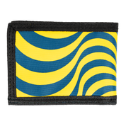 Bighead Swirl Bi-Fold Wallet - Navy/Gold