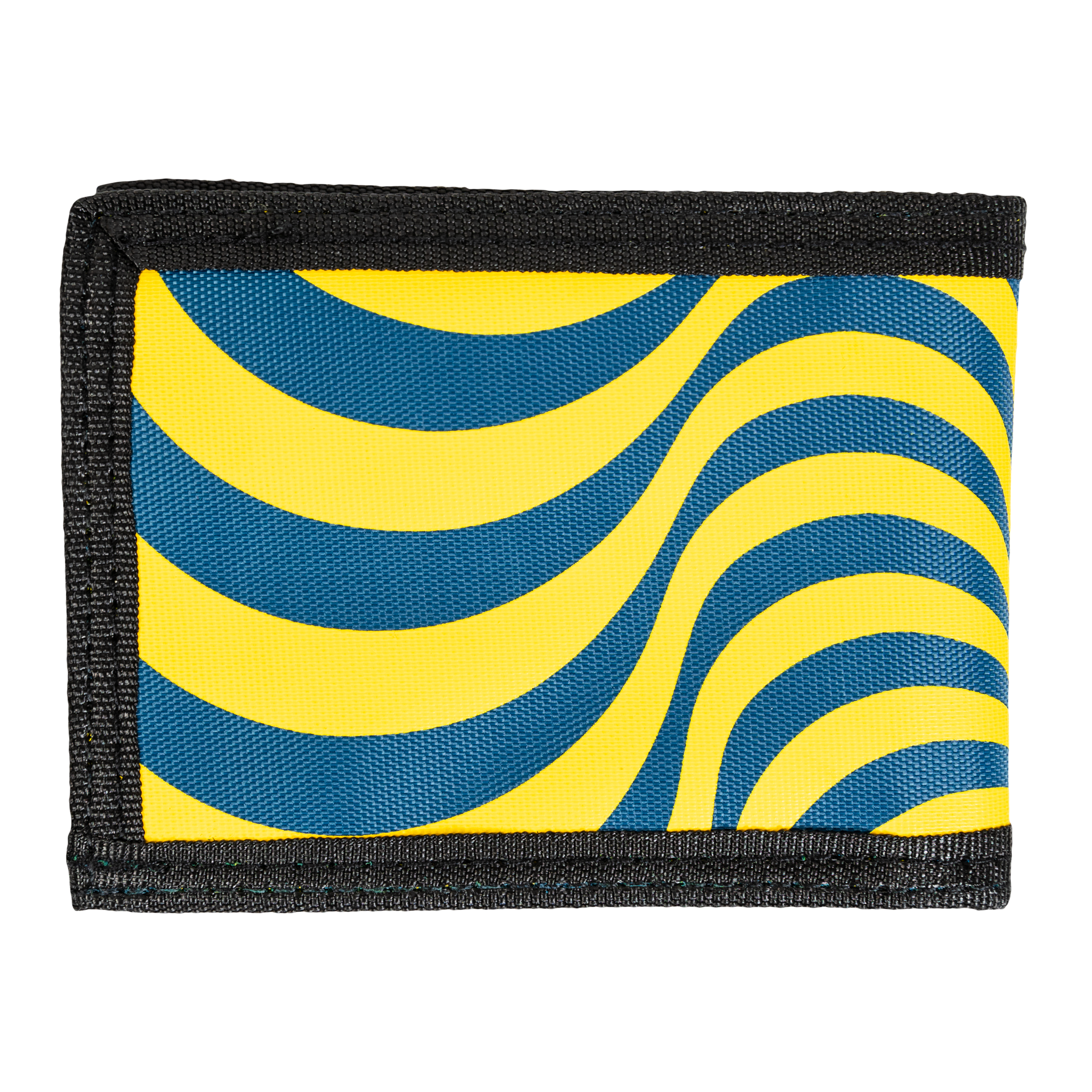 Bighead Swirl Bi-Fold Wallet - Navy/Gold