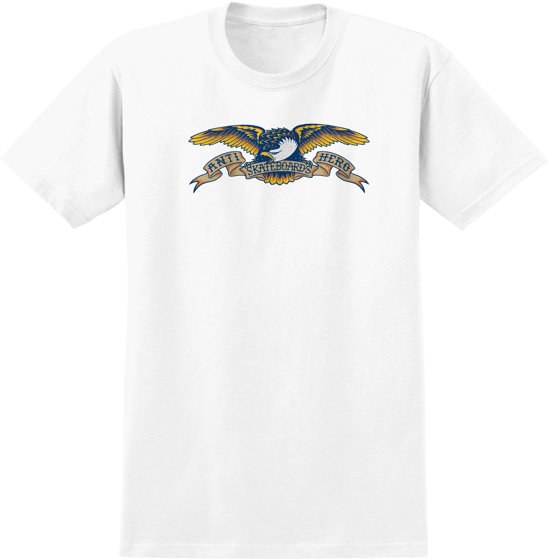 Eagle T-Shirt - White/Blue Multi Color Print