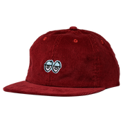 Eyes Strapback Hat - Burgundy/Blue