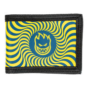 Bighead Swirl Bi-Fold Wallet - Navy/Gold