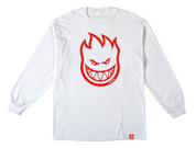 Youth Bighead Long Sleeve T-Shirt - White/Red