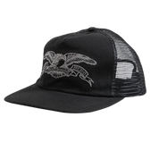 Basic Eagle Snapback - Black/Charcoal