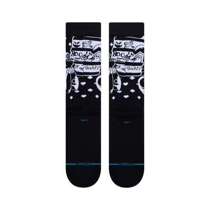 Harley Quinn Crew Socks - Black