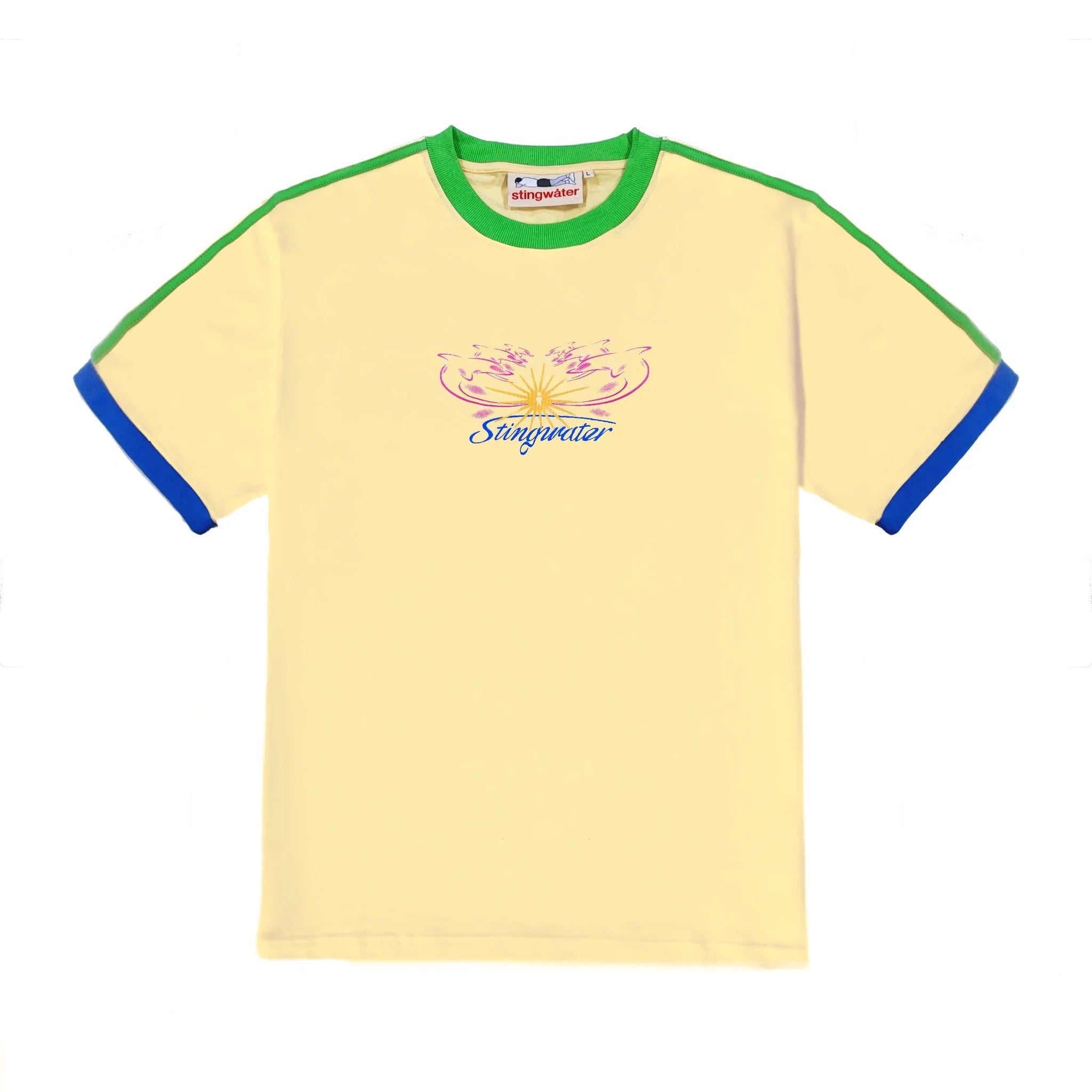 Dolphins T-Shirt - Jaune