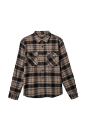 Bowery L/S Flannel - Black/Charcoal/Oatmeal